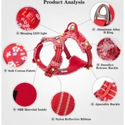 Chai's Choice Premium Floral Dog Harness 14 Chai's Choice Premium Floral Dog Harness -PetSafe Kong Shop 872110 PT5. AC SS1800 V1687295715
