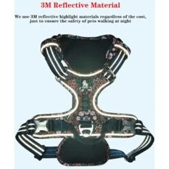 Chai's Choice Premium Floral Dog Harness 15 Chai's Choice Premium Floral Dog Harness -PetSafe Kong Shop 872110 PT6. AC SS1800 V1687289630