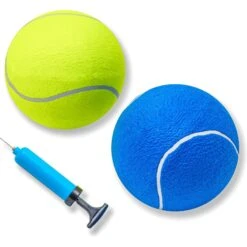 Pet Fit For Life Giant Tennis Ball Dog Toy, Yellow