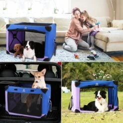 Ownpets 3 Door Collapsible Soft Dog & Cat Crate -PetSafe Kong Shop 873006 PT3. AC SS1800 V1687543470