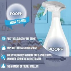 POOPH Skunk Odor Eliminator -PetSafe Kong Shop 889062 PT4. AC SS1800 V1688654280