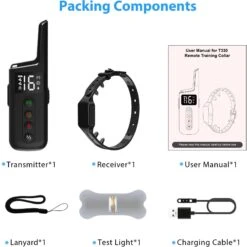 Petdiary T330 Waterproof Dog Remote Training Collar, Black -PetSafe Kong Shop 892790 PT8. AC SS1800 V1689688017