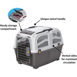 MidWest Skudo Deluxe Plastic Dog & Cat Kennel -PetSafe Kong Shop 89375 PT3. AC SS1800 V1585678930
