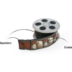 P.L.A.Y. Pet Lifestyle And You Hollywoof Cinema Collection Momo Movie Reel Plush Squeaky Dog Toy -PetSafe Kong Shop 895982 PT2. AC SS1800 V1689793853