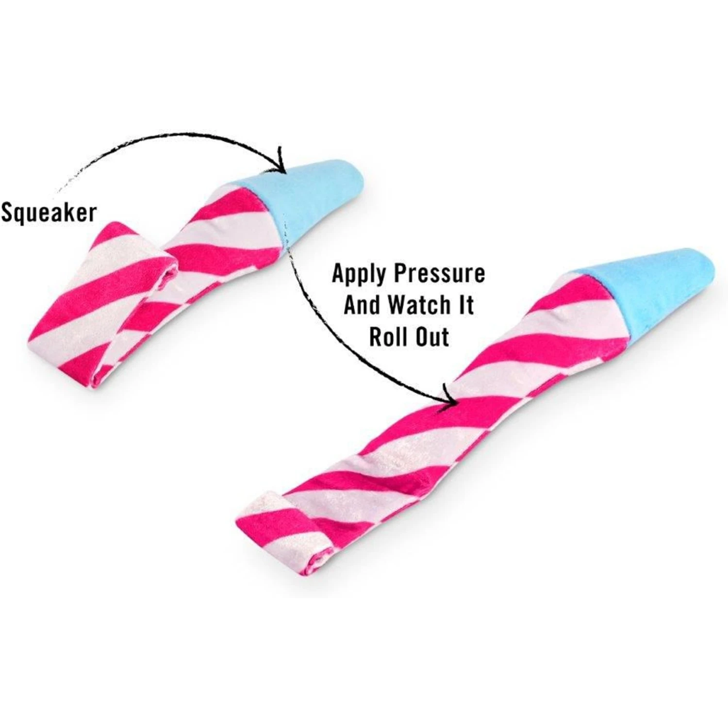 P.L.A.Y. Pet Lifestyle And You Party Time Collection Raise The Woof Party Horn Plush Squeaky Dog Toy 5 P.L.A.Y. Pet Lifestyle And You Party Time Collection Raise The Woof Party Horn Plush Squeaky Dog Toy - Image 5