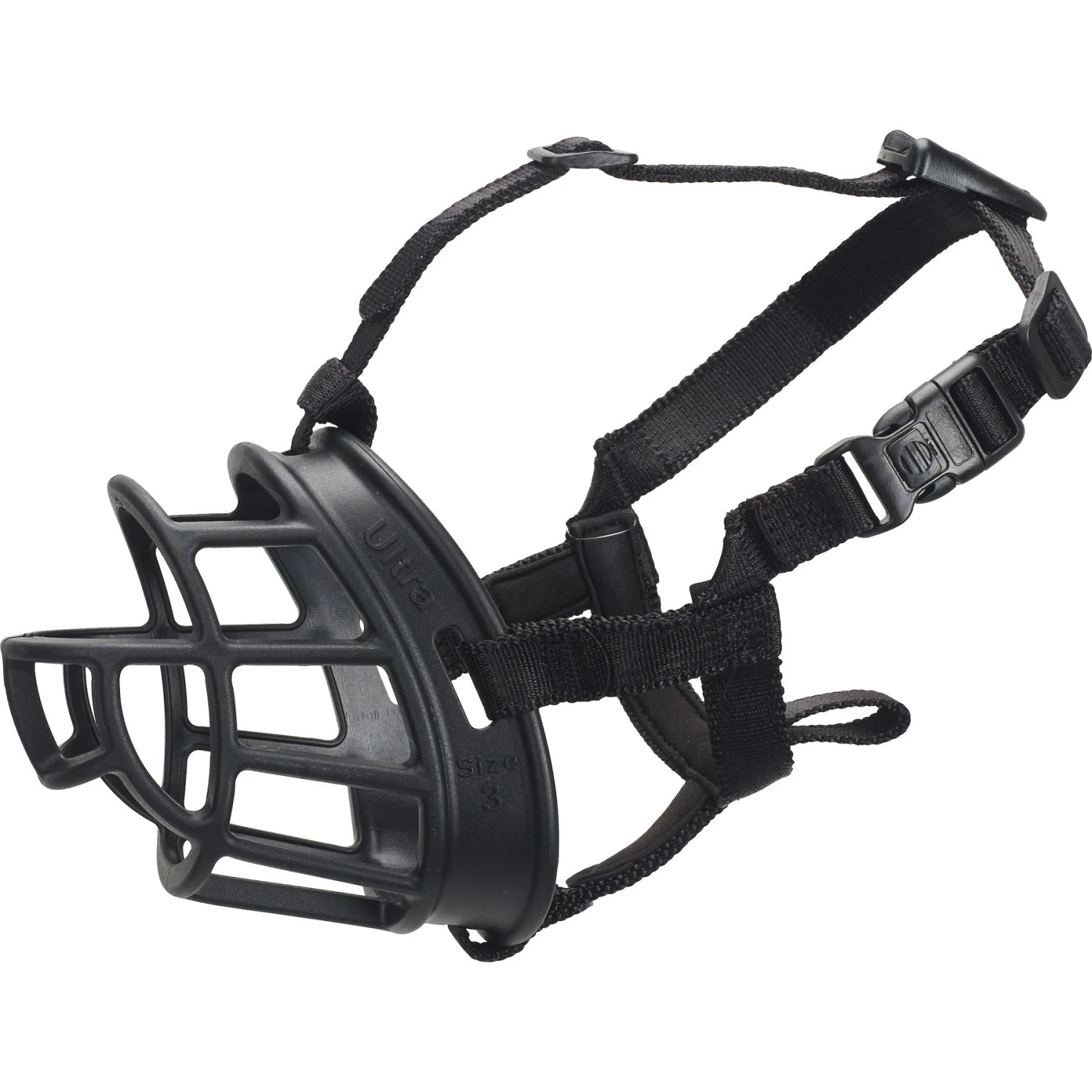 Baskerville Ultra Dog Adjustable Basket Muzzle 3 Baskerville Ultra Dog Adjustable Basket Muzzle - Image 3