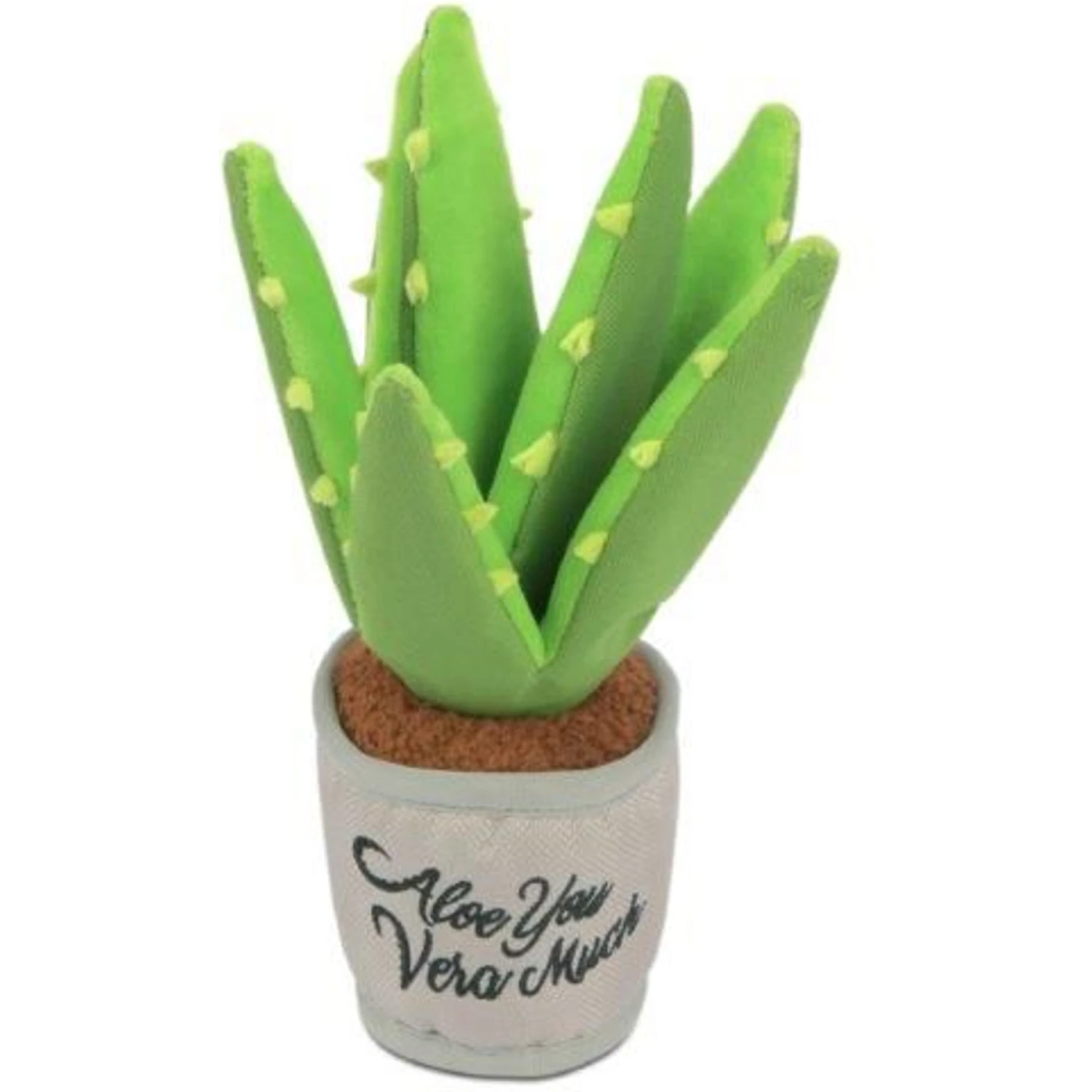 P.L.A.Y. Pet Lifestyle And You Blooming Buddies Collection Aloeve You Plant Plush Squeaky Dog Toy 1 P.L.A.Y. Pet Lifestyle And You Blooming Buddies Collection Aloeve You Plant Plush Squeaky Dog Toy