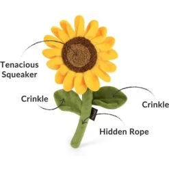 P.L.A.Y. Pet Lifestyle And You Blooming Buddies Set Plush Squeaky Dog Toy, 5 Count -PetSafe Kong Shop 896654 PT3. AC SS1800 V1695593826