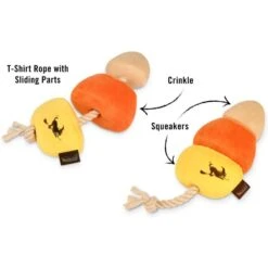 P.L.A.Y. Pet Lifestyle And You Howling Haunts Caninecorn Plush Squeaky Dog Toy -PetSafe Kong Shop 896934 PT4. AC SS1800 V1691086295