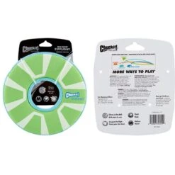Chuckit! Zipflight Max Glow Dog Toy -PetSafe Kong Shop 90045 PT8. AC SS1800 V1544740347