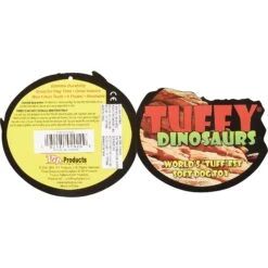 Tuffy's Dinosaur Stegosaurus Squeaky Plush Dog Toy -PetSafe Kong Shop 90127 PT5. AC SS1800 V1531549347