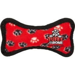 Tuffy's Junior Bone Squeaky Plush Dog Toy