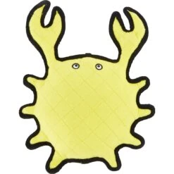 Tuffy's Ocean Creatures King Crab Squeaky Plush Dog Toy