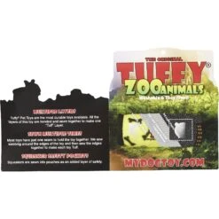 Tuffy's Zoo Peacock Squeaky Plush Dog Toy -PetSafe Kong Shop 90157 PT4. AC SS1800 V1530912176