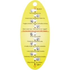 Tuffy's Zoo Peacock Squeaky Plush Dog Toy -PetSafe Kong Shop 90157 PT7. AC SS1800 V1530912218