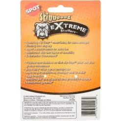 Ethical Pet Skinneeez Extreme Stuffer Frog Stuffing-Free Squeaky Plush Dog Toy -PetSafe Kong Shop 90288 PT2. AC SS1800 V1527093788