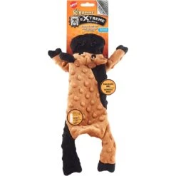 Ethical Pet Skinneeez Extreme Stuffer Cow Stuffing-Free Squeaky Plush Dog Toy -PetSafe Kong Shop 90290 PT8. AC SS1800 V1544741296