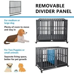 SMONTER Stackable Heavy Duty Dog Crate 9 SMONTER Stackable Heavy Duty Dog Crate -PetSafe Kong Shop 904270 PT2. AC SS1800 V1688398362