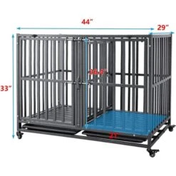 SMONTER Stackable Heavy Duty Dog Crate 11 SMONTER Stackable Heavy Duty Dog Crate -PetSafe Kong Shop 904270 PT4. AC SS1800 V1688398361