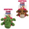 KONG Cozie Marvin The Moose Plush Dog Toy & KONG Cozie Ali The Alligator Dog Toy