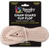 Spunky Pup Gnaw Guard Squeaky Foam Flip Flop Dog Toy