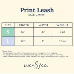 Lucy & Co. The In The Clouds Polyester Padded Handle Dog Leash, Pink -PetSafe Kong Shop 923150 PT3. AC SS1800 V1693513541