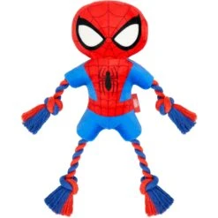 Marvel 's Captain America Plush With Rope Squeaky Dog Toy + 3 Items -PetSafe Kong Shop 929454 PT4. AC SS1800 V1690899179