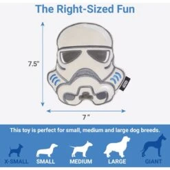 STAR WARS CHEWBACCA Round Plush Squeaky Dog Toy + 2 Items -PetSafe Kong Shop 929502 PT8. AC SS1800 V1690899371