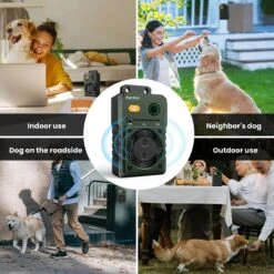 PATPET U11 Auto Anti Bark Device Outdoor Ultrasonic Dog Bark Control -PetSafe Kong Shop 929662 PT7. AC SS1800 V1692025417