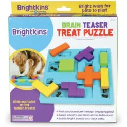 Brightkins Brain Teaser Treat Puzzle Dog Toy -PetSafe Kong Shop 930070 PT5. AC SS1800 V1698765996