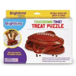 Brightkins Touchdown Time! Treat Puzzle Dog Toy 12 Brightkins Touchdown Time! Treat Puzzle Dog Toy -PetSafe Kong Shop 930118 PT5. AC SS1800 V1698765989