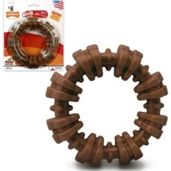Petstages Dogwood Tough Dog Chew Toy & Nylabone Power Chew Textured Dog Chew Ring Toy Flavor Medley -PetSafe Kong Shop 933430 PT6. AC SS1800 V1692304098