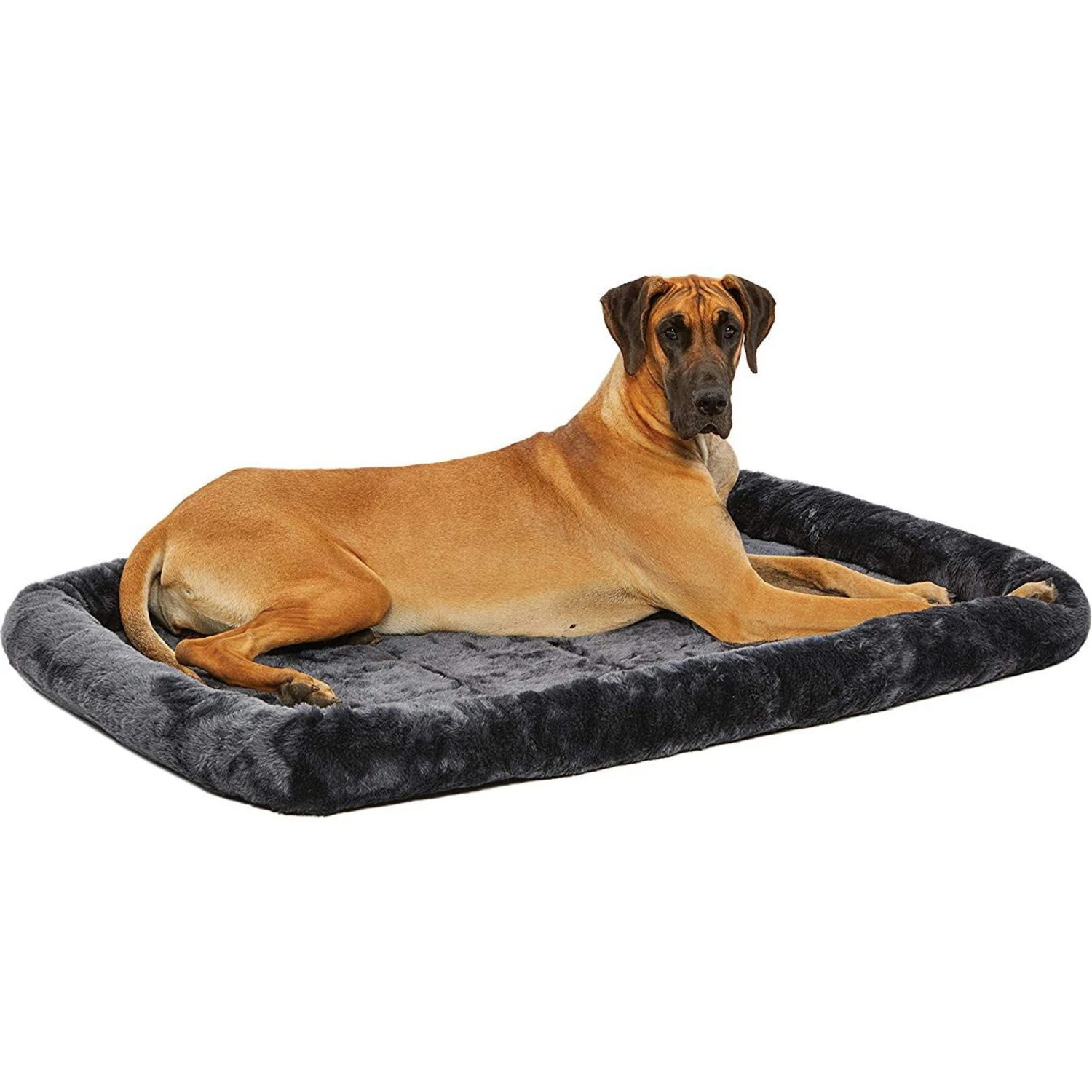 Frisco Heavy Duty Single Door Wire Dog Crate & MidWest Quiet Time Fleece Dog Crate Mat 7 Frisco Heavy Duty Single Door Wire Dog Crate & MidWest Quiet Time Fleece Dog Crate Mat - Image 7