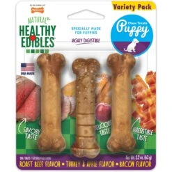 N-Bone Puppy Teething Sticks Chicken Flavor Dog Treats & Nylabone Healthy Edibles Bacon, Roast Beef, & Turkey Puppy Starter Kit Dog Treats 14 N-Bone Puppy Teething Sticks Chicken Flavor Dog Treats & Nylabone Healthy Edibles Bacon, Roast Beef, & Turkey Puppy Starter Kit Dog Treats -PetSafe Kong Shop 933582 PT5. AC SS1800 V1692304490