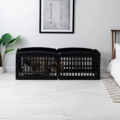 IRIS 6-Panel Dog Exercise Playpen, Black, Medium: 24-in 12 IRIS 6-Panel Dog Exercise Playpen, Black, Medium: 24-in -PetSafe Kong Shop 935694 PT5. AC SS1800 V1691503562