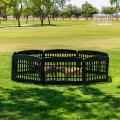 IRIS 8-Panel Dog Exercise Playpen, Black 12 IRIS 8-Panel Dog Exercise Playpen, Black -PetSafe Kong Shop 935710 PT5. AC SS1800 V1691503565