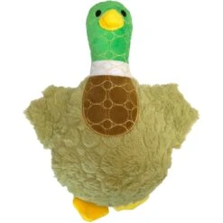 Bite Force Built With Kevlar Tough Plush Mallard Dog Toy