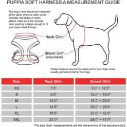 Puppia Polyester Back Clip Dog Harness -PetSafe Kong Shop 93977 PT8. AC SS1800 V1529010298