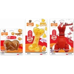 Nylabone Power Chew Lobster, Cheese, & Broccoli Dog Chew Toy Bundle