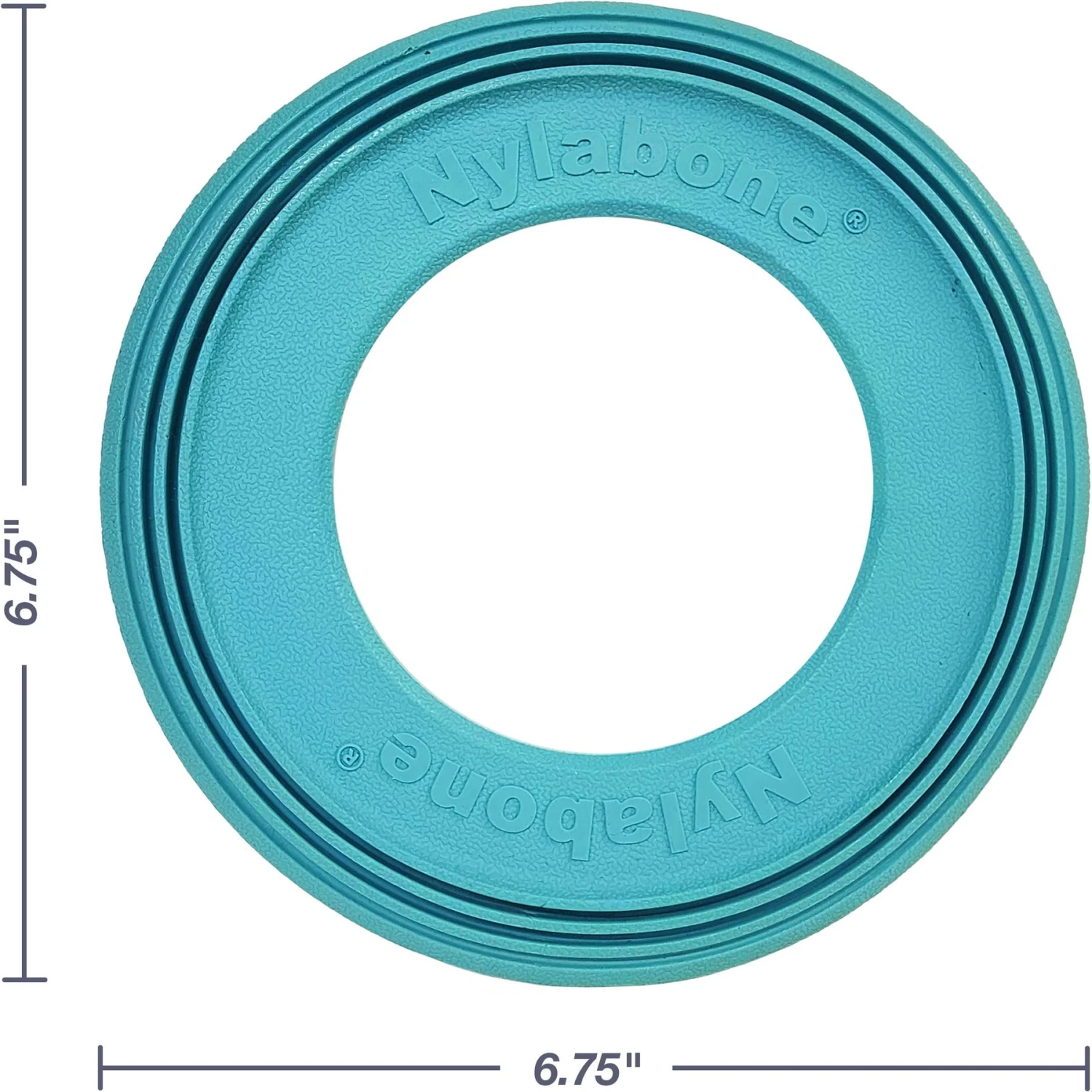 Nylabone Power Play Super Flyer Puppy Toy, Blue 4 Nylabone Power Play Super Flyer Puppy Toy, Blue - Image 4