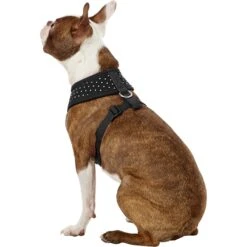 Puppia Dotty Print Polyester Back Clip Dog Harness -PetSafe Kong Shop 93997 PT3. AC SS1800 V1569514071