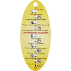 Tuffy's Zoo Hippo Hilda Plush Dog Toy -PetSafe Kong Shop 94090 PT6. AC SS1800 V1530913263