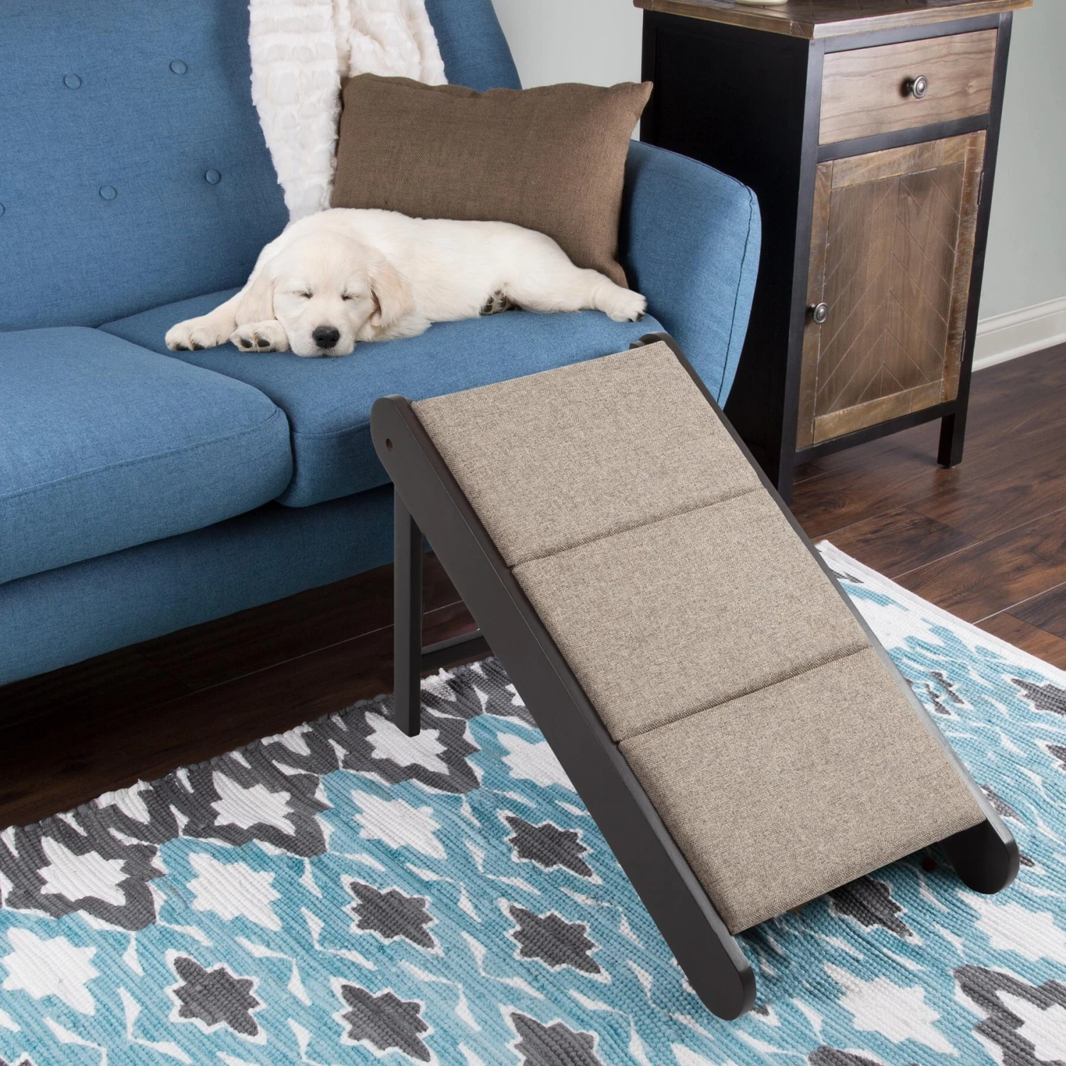 Pet Adobe Foldable Wooden Dog & Cat Ramp 4 Pet Adobe Foldable Wooden Dog & Cat Ramp - Image 4