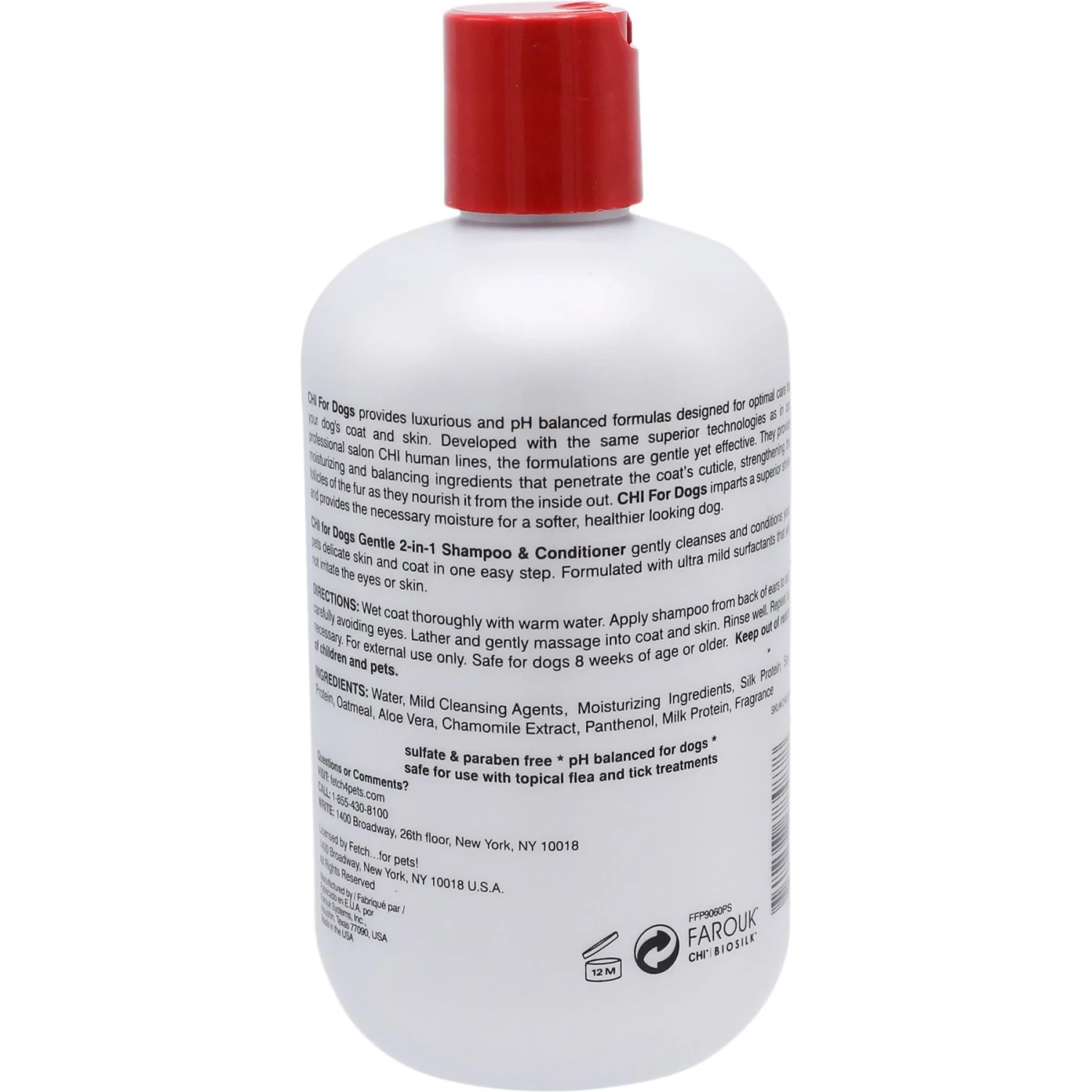 CHI Gentle 2 In1 Dog Shampoo & Conditioner & CHI Deodorizing Dog Spray 4 CHI Gentle 2 In1 Dog Shampoo & Conditioner & CHI Deodorizing Dog Spray - Image 4