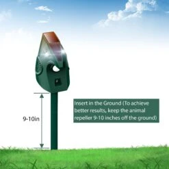 Hoistspark PIR Motion Detector Animal Repeller Devices With Solar Energy & 2 Working Modes Dog Bark Control, Green 16 Hoistspark PIR Motion Detector Animal Repeller Devices With Solar Energy & 2 Working Modes Dog Bark Control, Green -PetSafe Kong Shop 944014 PT7. AC SS1800 V1695052221