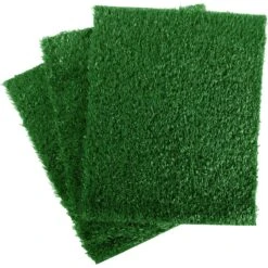 Pet Adobe Artificial Grass Replacement Mats, Large: 20 X 30-in, 3 Count