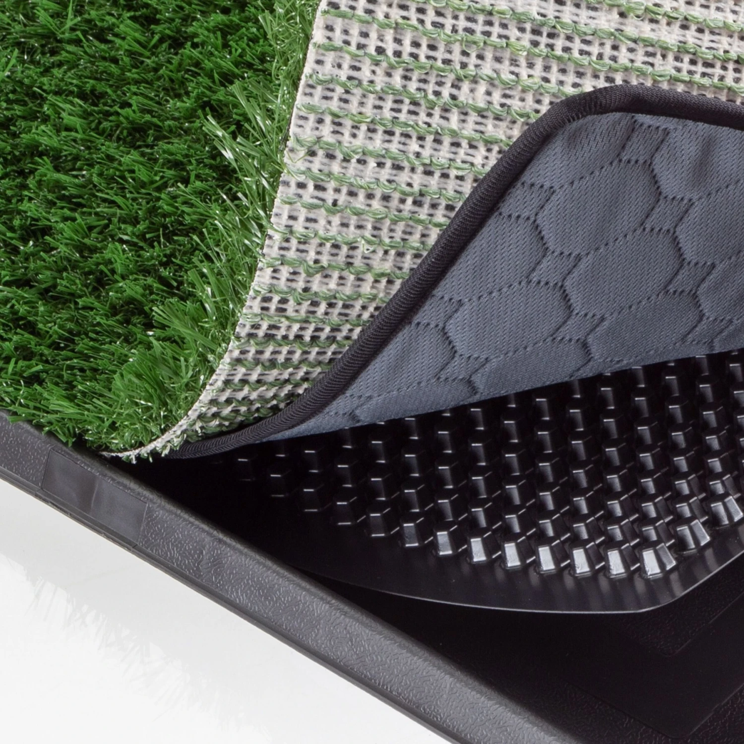 Pet Adobe Artificial Grass 4-Layer Potty Trainer Dog Mat 4 Pet Adobe Artificial Grass 4-Layer Potty Trainer Dog Mat - Image 4