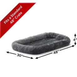 Frisco Heavy Duty Enhanced Lock Double Door Fold & Carry Wire Dog Crate & Mat Kit & MidWest Quiet Time Fleece Dog Crate Mat -PetSafe Kong Shop 947398 PT6. AC SS1800 V1693921543