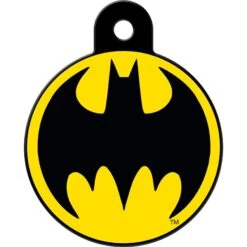 Quick-Tag Batman Circle Dog ID Tag