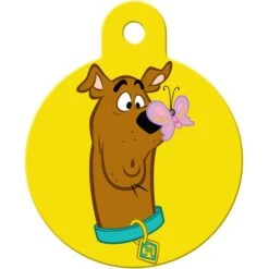 Quick-Tag Scooby-Doo Butterly Circle Dog ID Tag